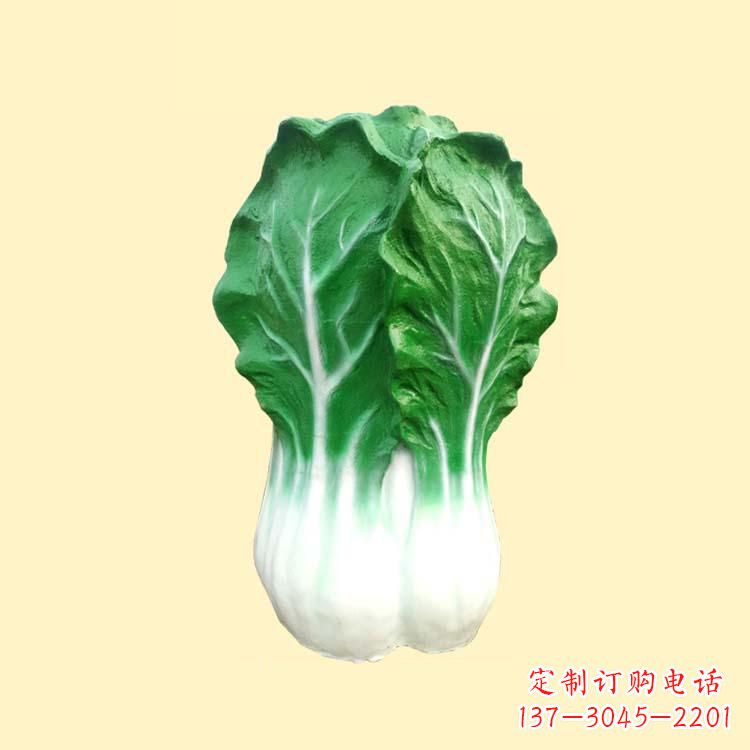 龙岩白菜卡通雕塑