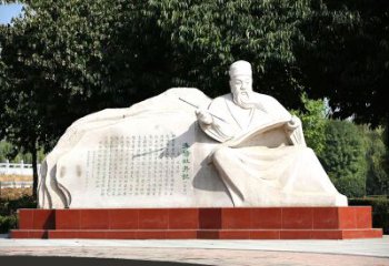 龙岩中国历史名人北宋著名文学家欧阳修公园景观雕塑