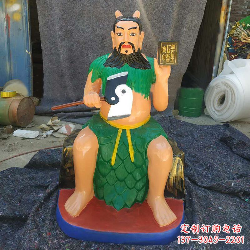 龙岩神农雕像的艺术之美