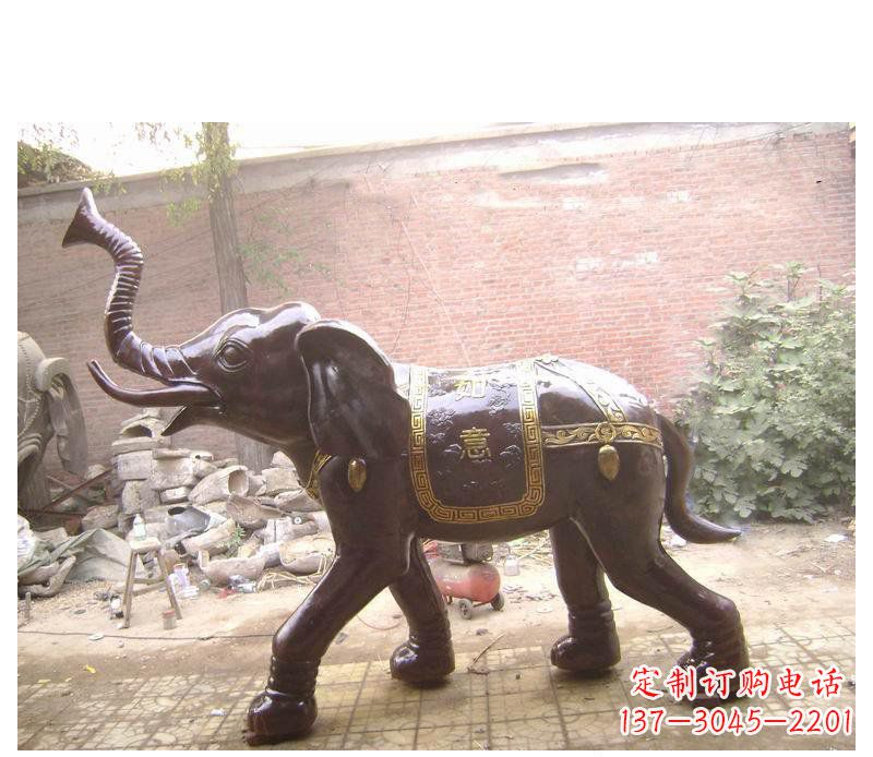 龙岩玻璃钢大象雕塑