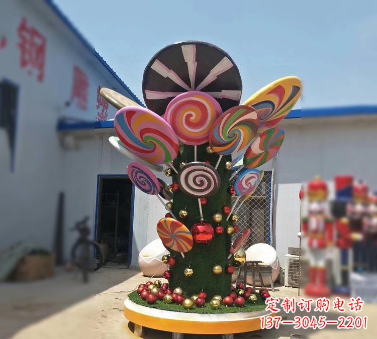 龙岩玻璃钢仿真棒棒糖