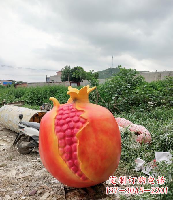 龙岩玻璃钢仿真石榴 (2)
