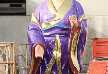 龙岩玻璃钢宗教庙宇彩绘八仙神像