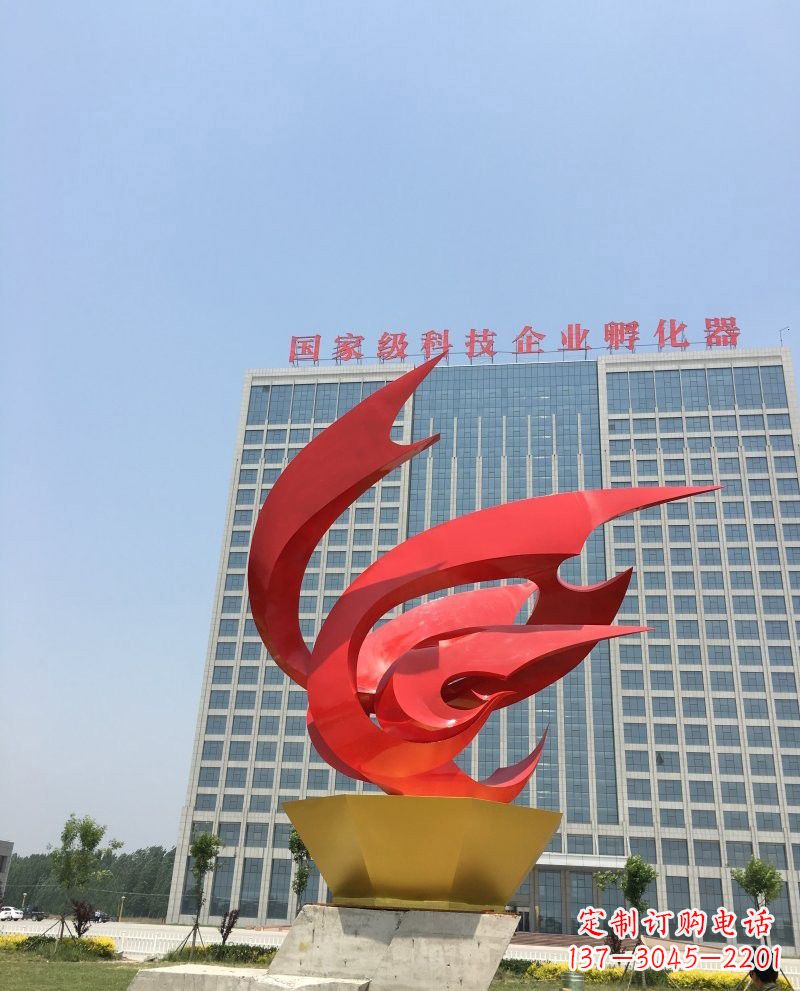 龙岩不锈钢凤凰雕塑222