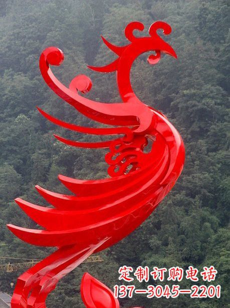 龙岩不锈钢凤凰雕塑一次精美的艺术体验