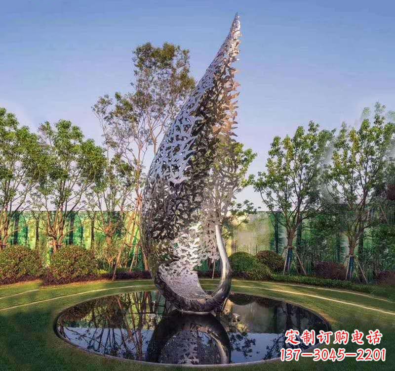 龙岩不锈钢凤凰雕塑精美绝伦
