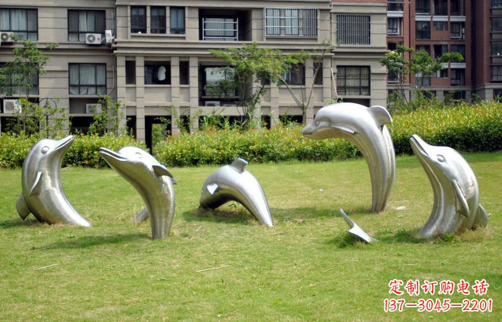 龙岩不锈钢海豚传承海洋文化的象征