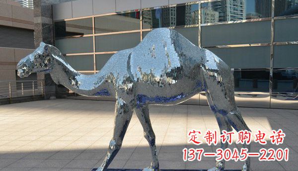 龙岩不锈钢骆驼雕塑一种充满浪漫情怀的艺术品