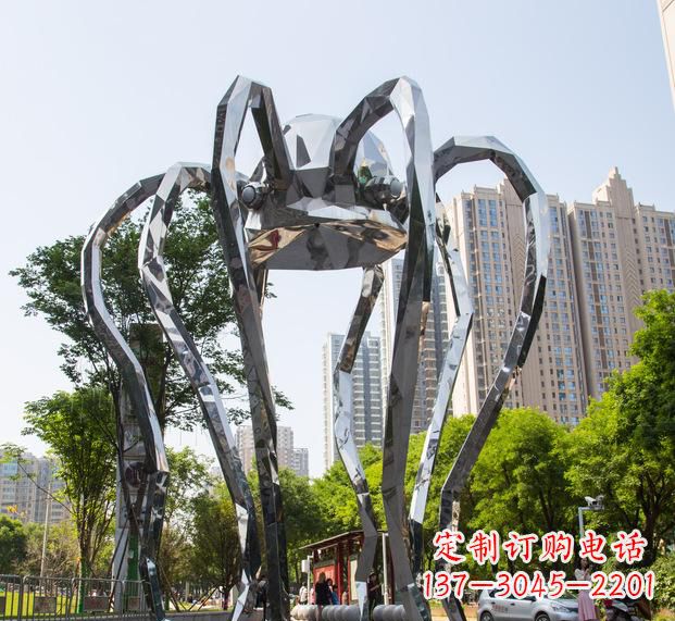 龙岩精致的不锈钢螃蟹雕塑