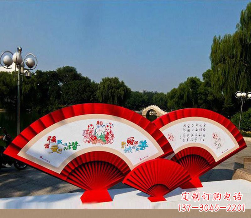 龙岩不锈钢价值观雕塑——见证社会主义核心价值观