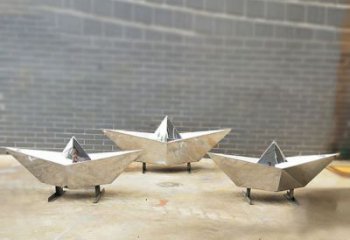 龙岩不锈钢元宝雕塑精致的艺术品