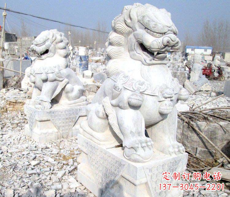 龙岩狮子雕塑一种神圣而古老的艺术