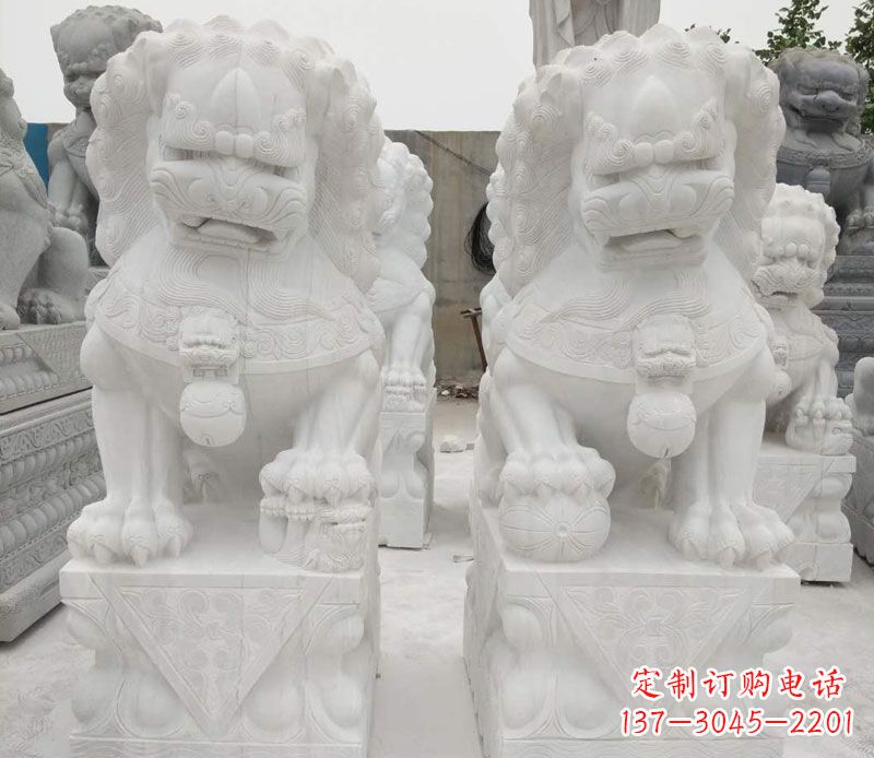 龙岩狮子守护镇宅