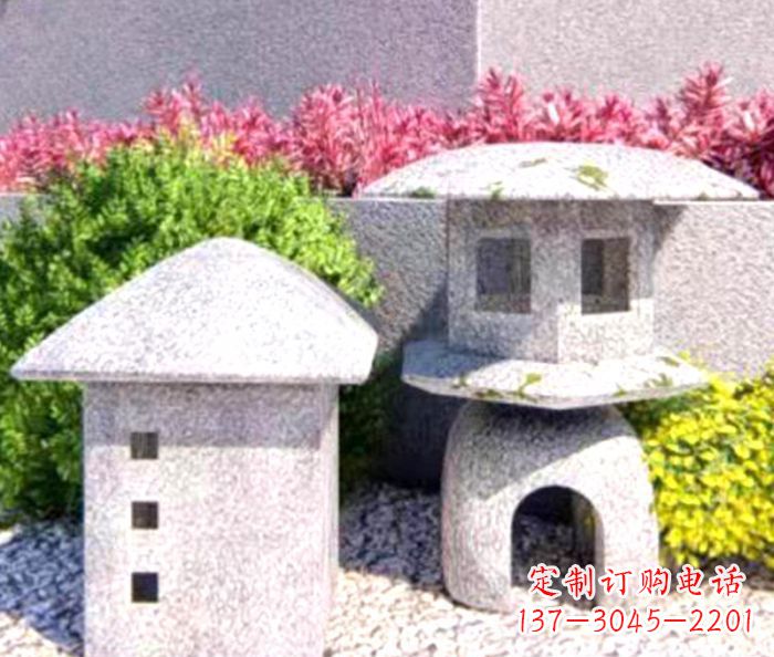 龙岩草坪大理石石灯雕塑的传统文化