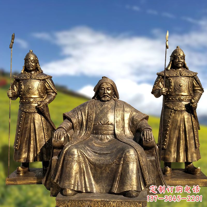 龙岩成吉思汗一座永恒的纪念雕塑