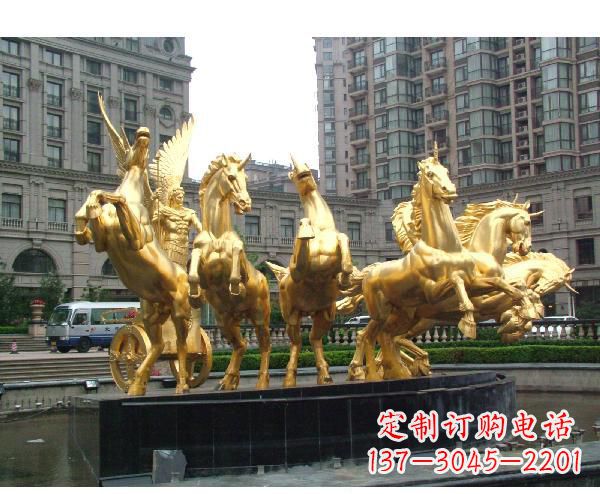 龙岩阿波罗的象征——青铜雕塑