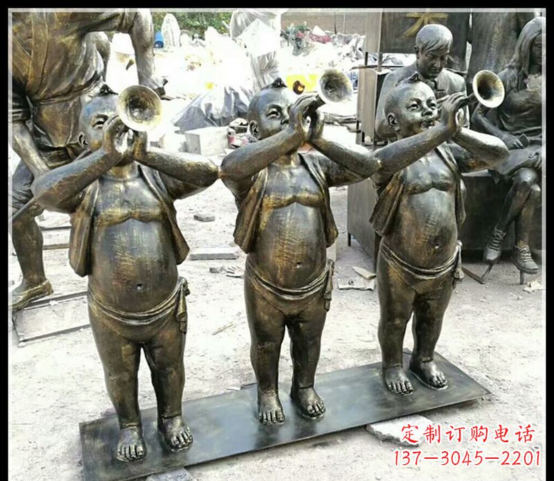 龙岩儿童雕塑弘扬传统文化