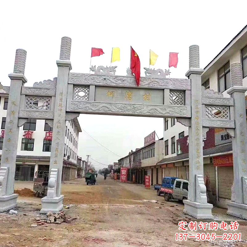 龙岩传统文化的珍贵遗产——牌坊雕塑