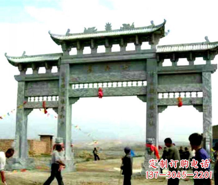 龙岩该牌坊雕塑