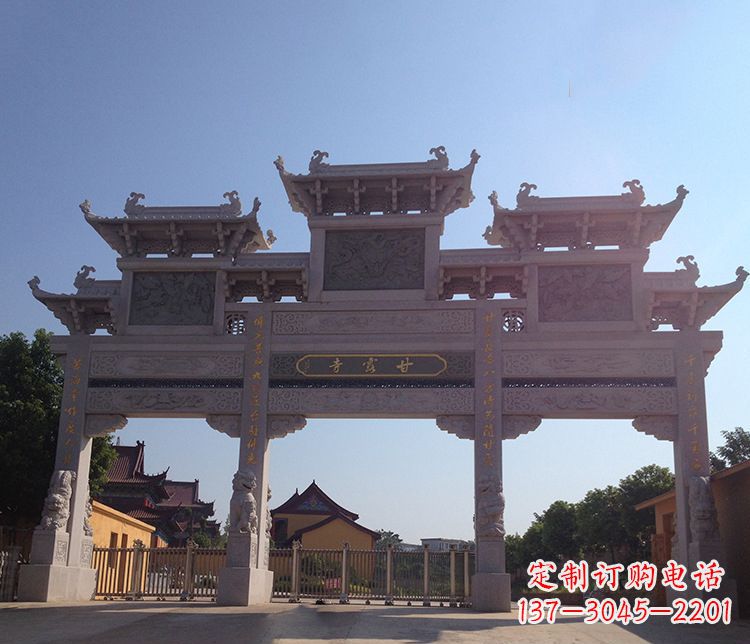 龙岩牌坊雕塑——传承民间艺术的精髓