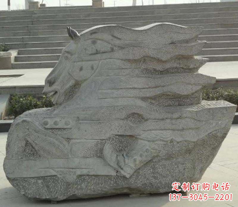 龙岩大理石马雕百年传统的精美杰作
