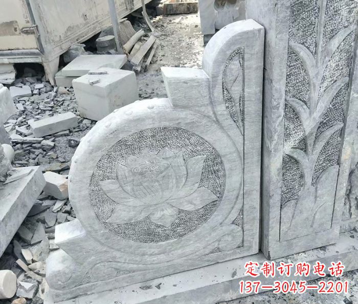 龙岩仿古大理石栏板雕塑——穿越时空,传承古典美学