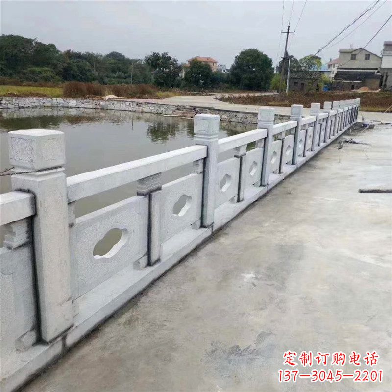 龙岩大理石河道石栏杆雕塑