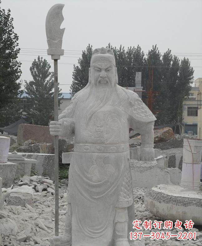 龙岩大理石关公雕塑