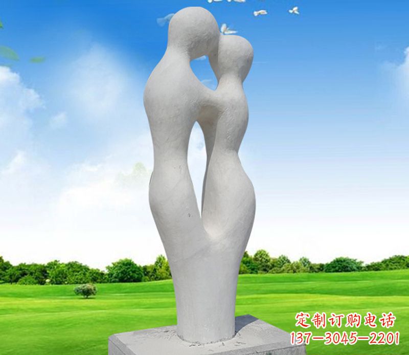 龙岩情侣石雕,永恒的爱恋
