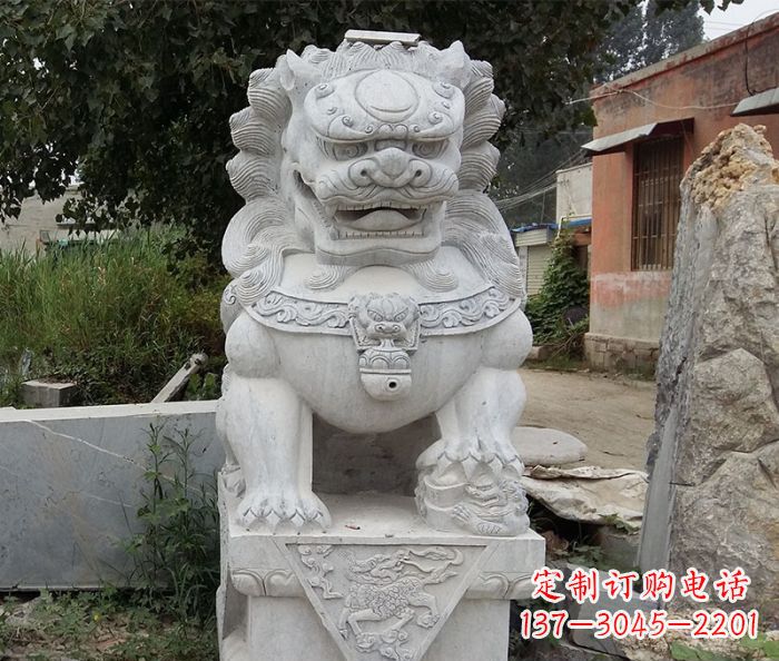 龙岩精美狮子雕塑,拥有震撼心灵的魅力