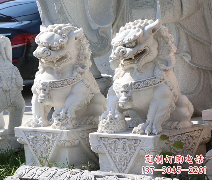 龙岩大理石狮子雕塑