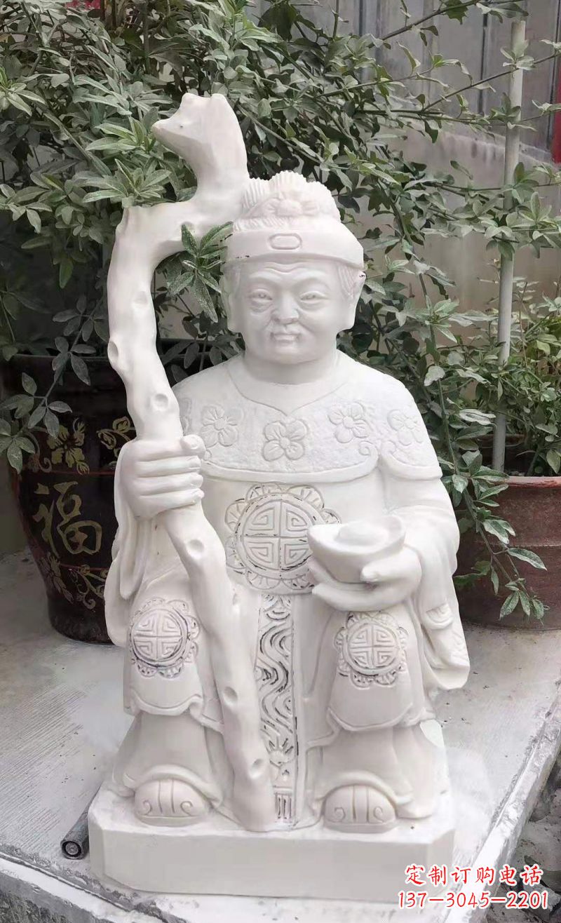 龙岩精美大理石神像雕塑