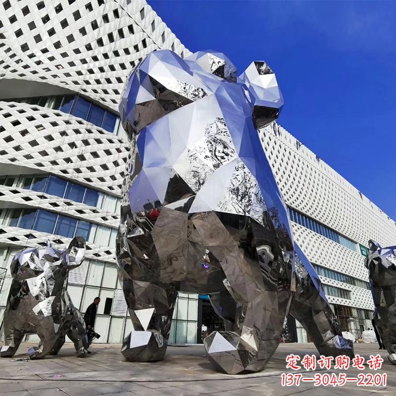 龙岩优雅可爱的面部狗雕塑