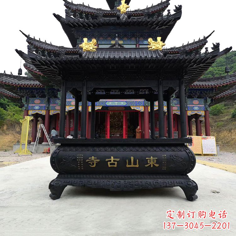 龙岩大型寺庙香炉雕塑