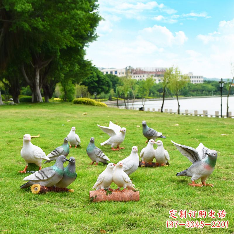 龙岩大学和平鸽雕塑