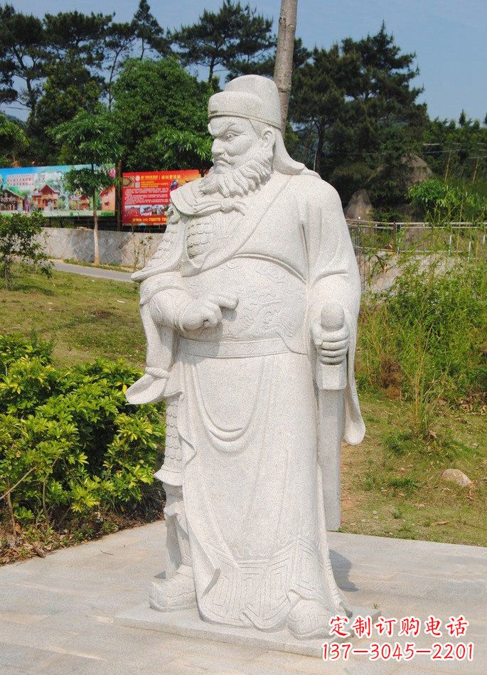 龙岩钟馗神像石雕