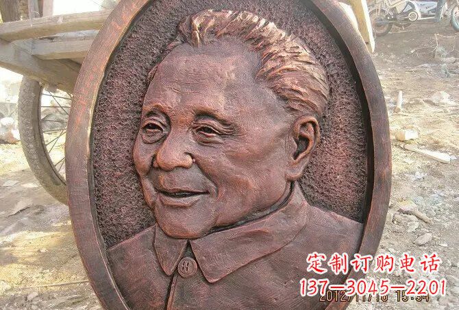 龙岩传承历史，永记邓小平——邓小平头像铜雕塑