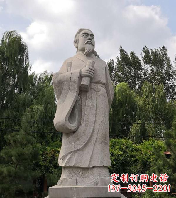 龙岩中国古代历史名人雕塑