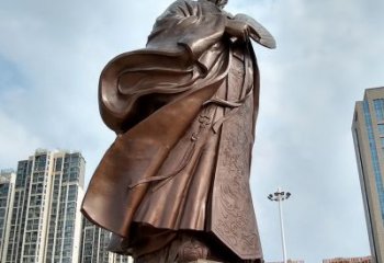 龙岩珍贵的雕塑艺术--诸葛亮卧龙先生