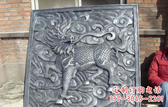 龙岩雕塑·锻铜古典麒麟