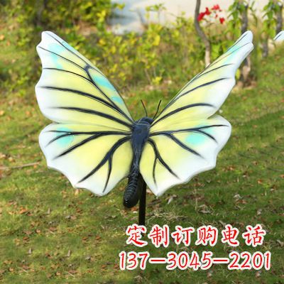 龙岩色彩丰富的仿真蝴蝶雕塑