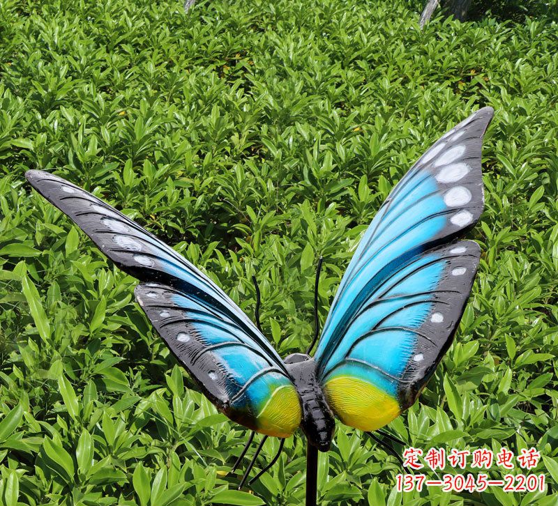 龙岩玻璃钢蝴蝶雕塑
