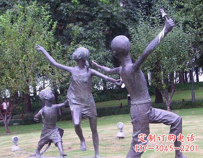 龙岩可爱儿童雕塑