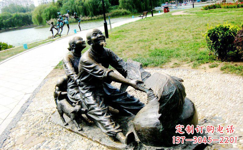 龙岩新颖可爱的铜雕萝卜小品