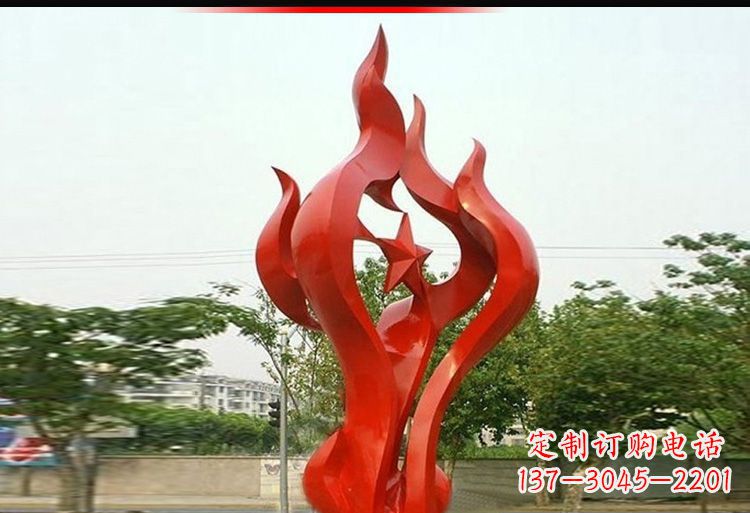 龙岩 不锈钢火炬雕塑-美轮美奂