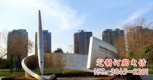 龙岩精美且精致的不锈钢钢笔雕塑