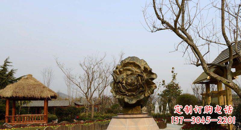 龙岩公园大白菜景观铜雕