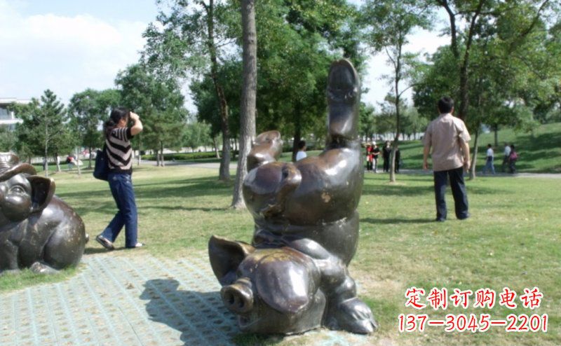 龙岩产品名称中领雕塑铜质动物雕塑