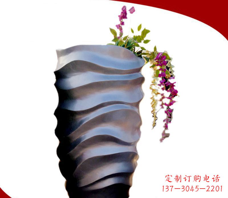 龙岩公园花盆景观雕塑