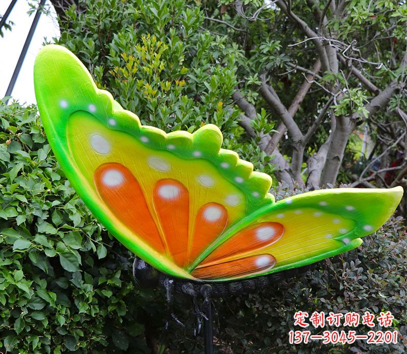 龙岩玻璃钢仿真蝴蝶雕塑